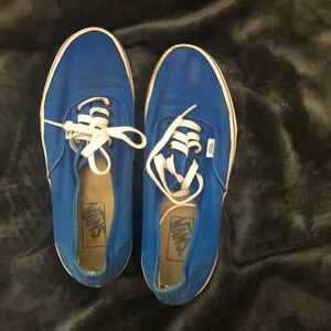 Vans blue 8.5M/10W